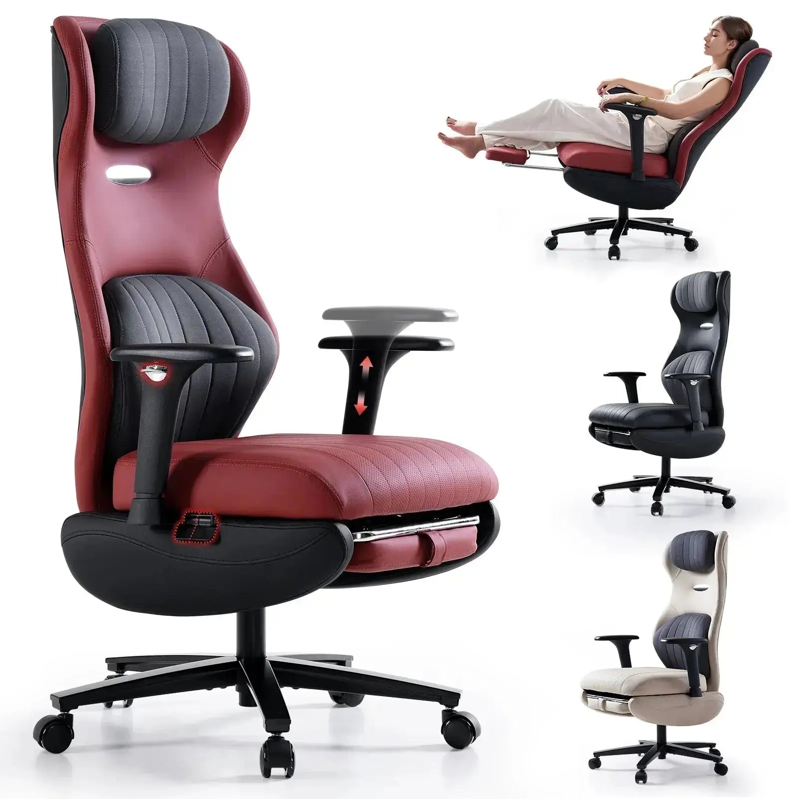 EMIAH GT100 Ergonomic Gaming Chair with Lumbar Support - EMIAH Store