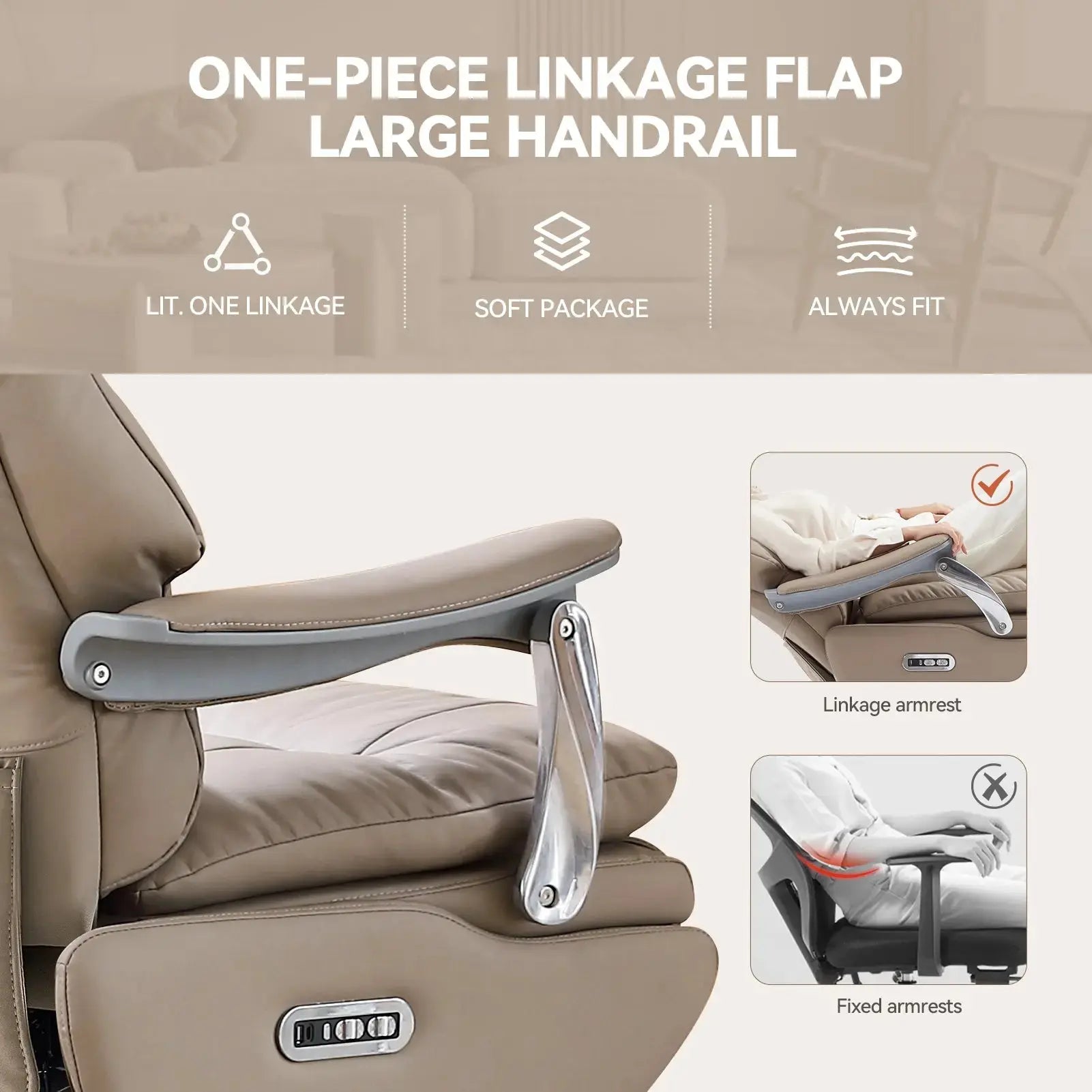 EMIAH MT031 Smart Ergonomic Executive Electric Office Chair - EMIAH Store