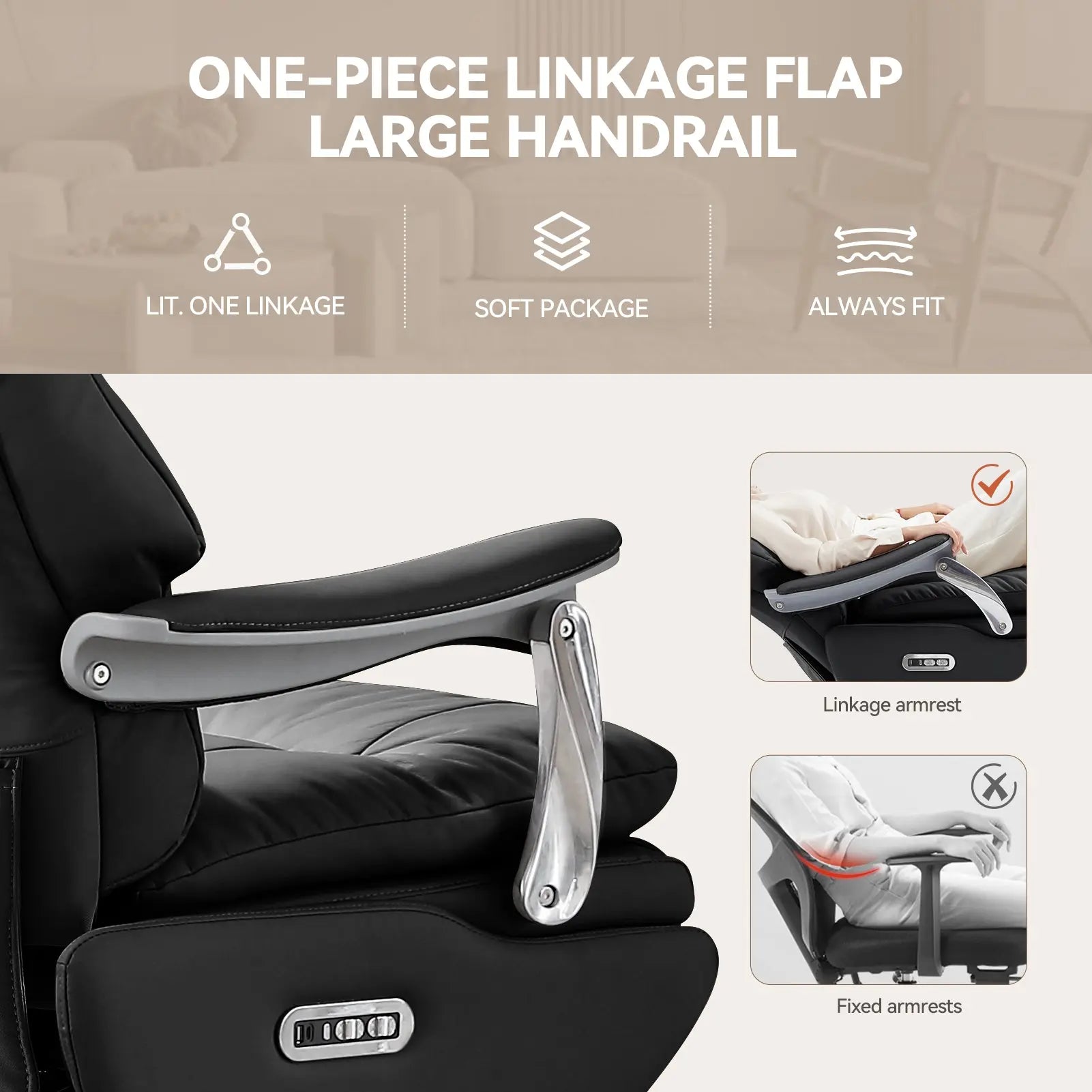 EMIAH MT031 Smart Ergonomic Executive Electric Office Chair - EMIAH Store