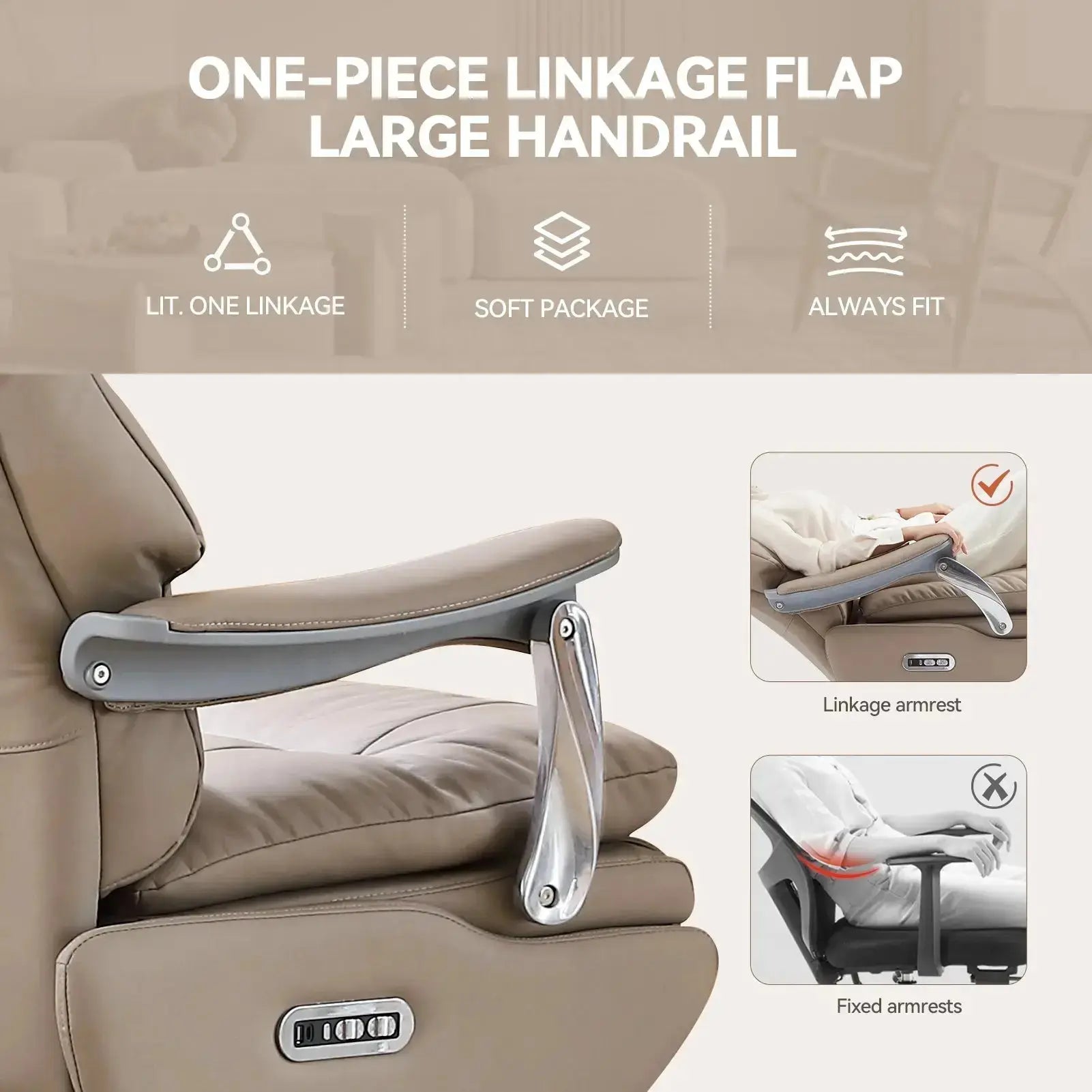 EMIAH MT031 Smart Ergonomic Executive Electric Office Chair - EMIAH Store