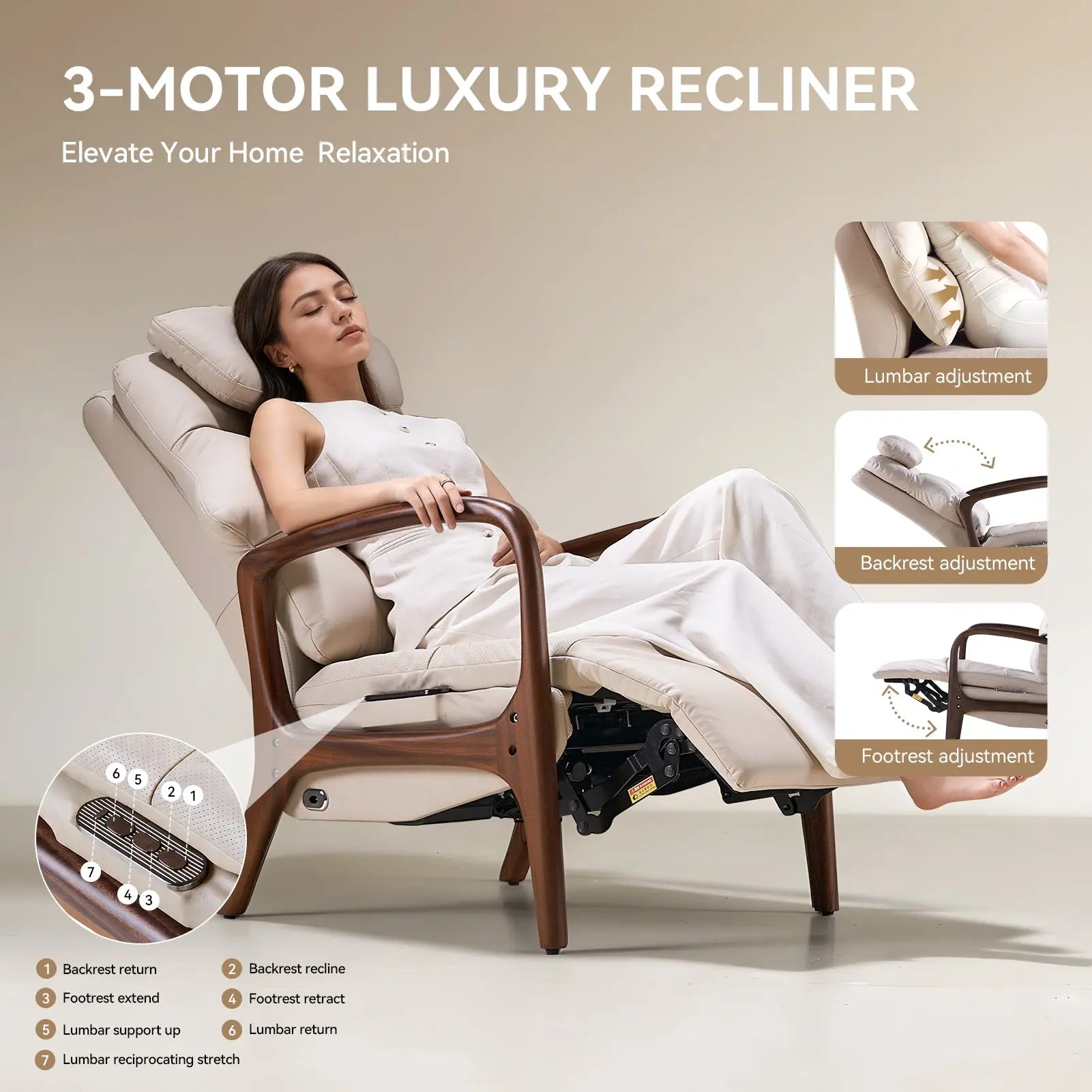 EMIAH M7 Power Recliner Chair - EMIAH Store