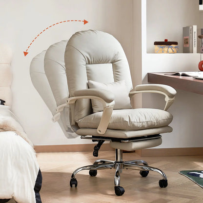 EMIAH C586 Ergonomic Ultra-Comfortable Office Chair with Foot Rest EMIAH