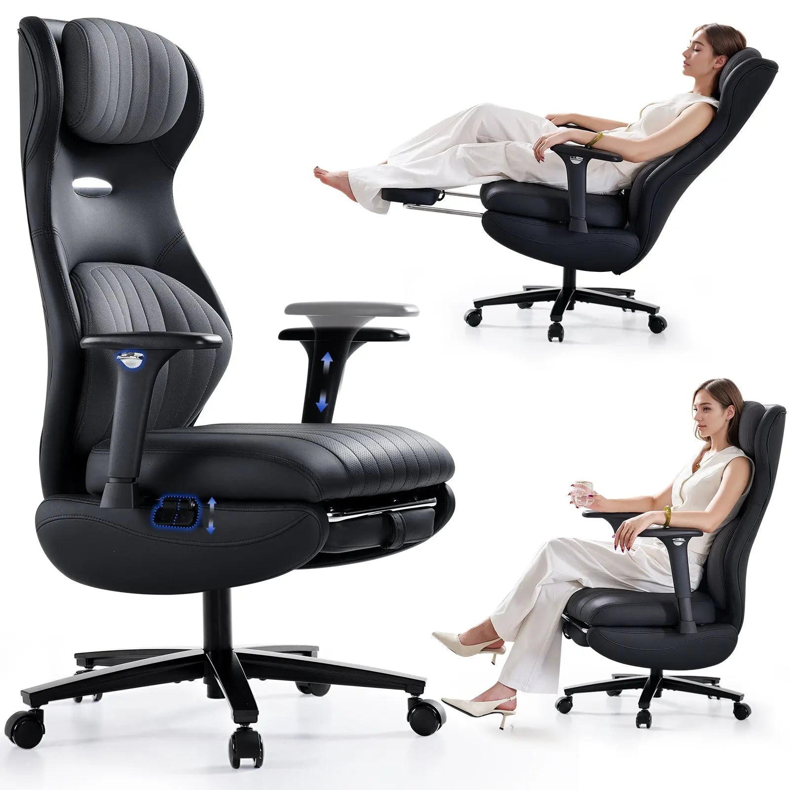 EMIAH GT100 Ergonomic Gaming Chair with Lumbar Support - EMIAH Store 