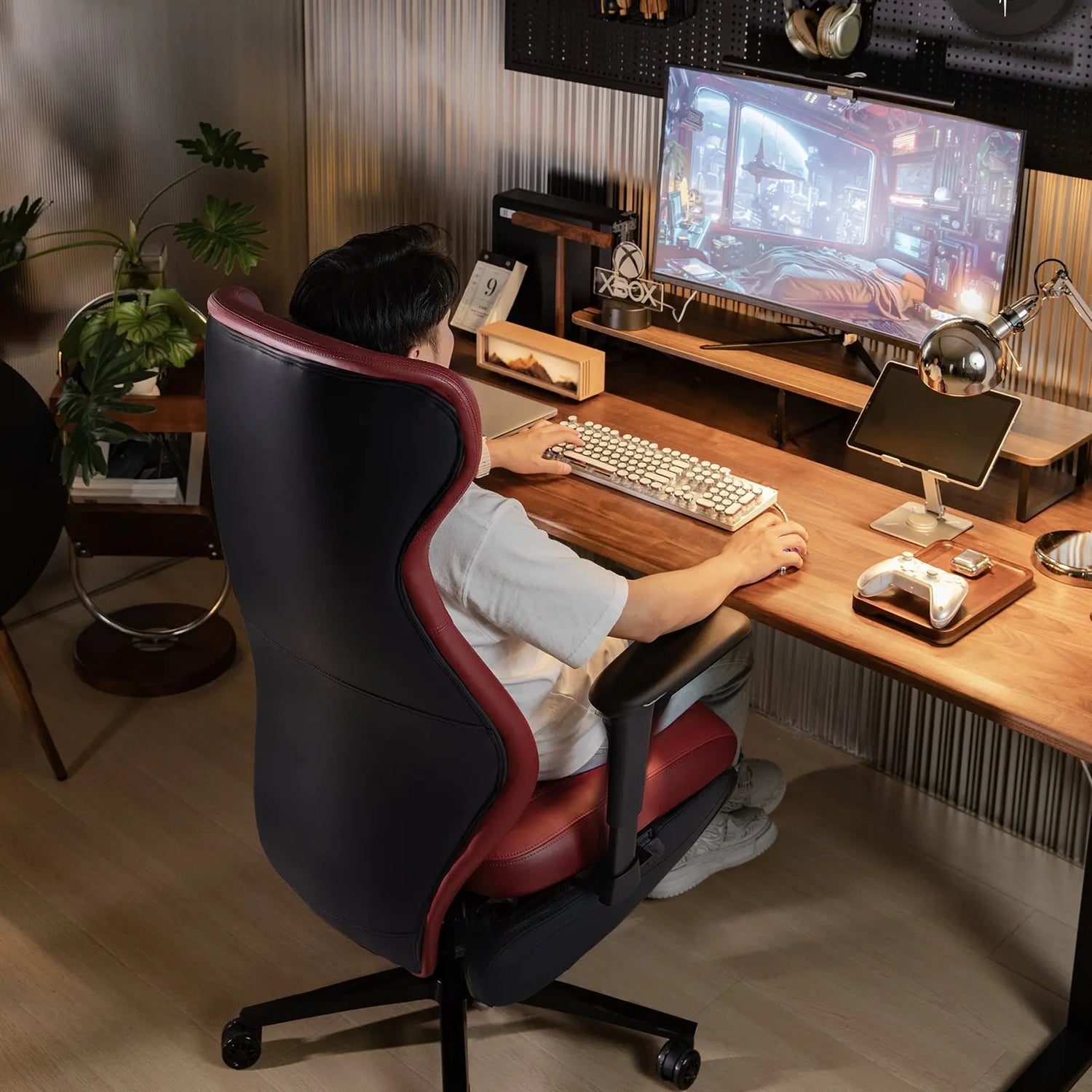 EMIAH GT100 Ergonomic Gaming Chair with Lumbar Support EMIAH