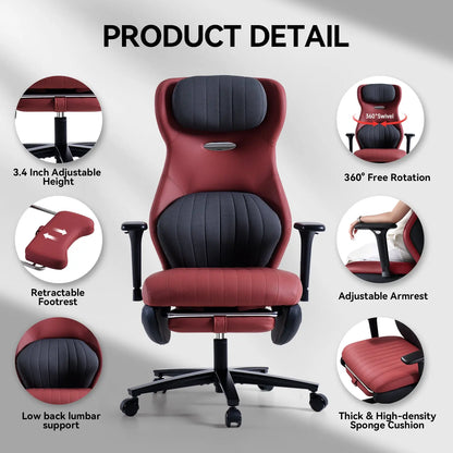 EMIAH GT100 Ergonomic Gaming Chair with Lumbar Support EMIAH