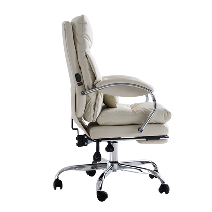 EMIAH C570 Comfortable Office Chair with Footrest Comfortable Desk Chair With Crossed Legs and Armrests EMIAH