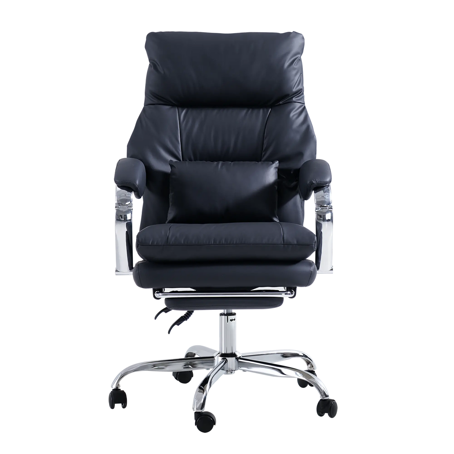 EMIAH C570 Comfortable Office Chair with Footrest Comfortable Desk Chair With Crossed Legs and Armrests EMIAH