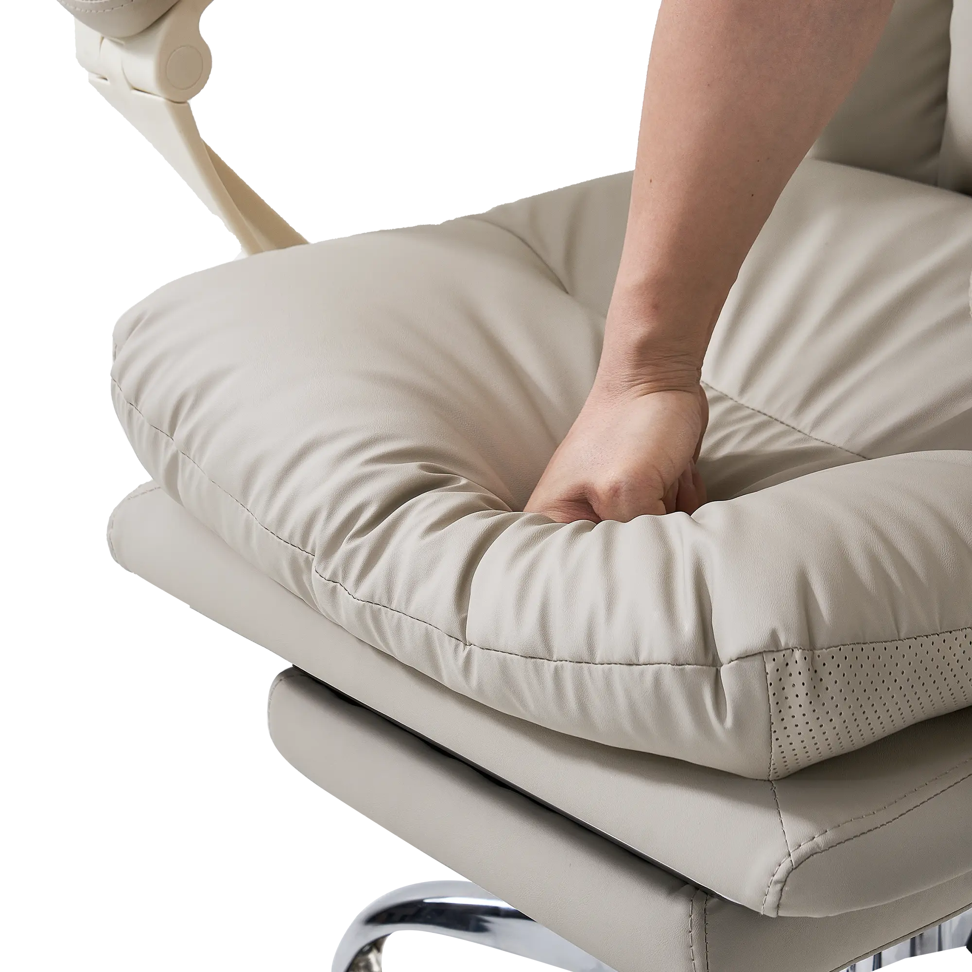 EMIAH C586 Ergonomic Ultra-Comfortable Office Chair with Foot Rest EMIAH