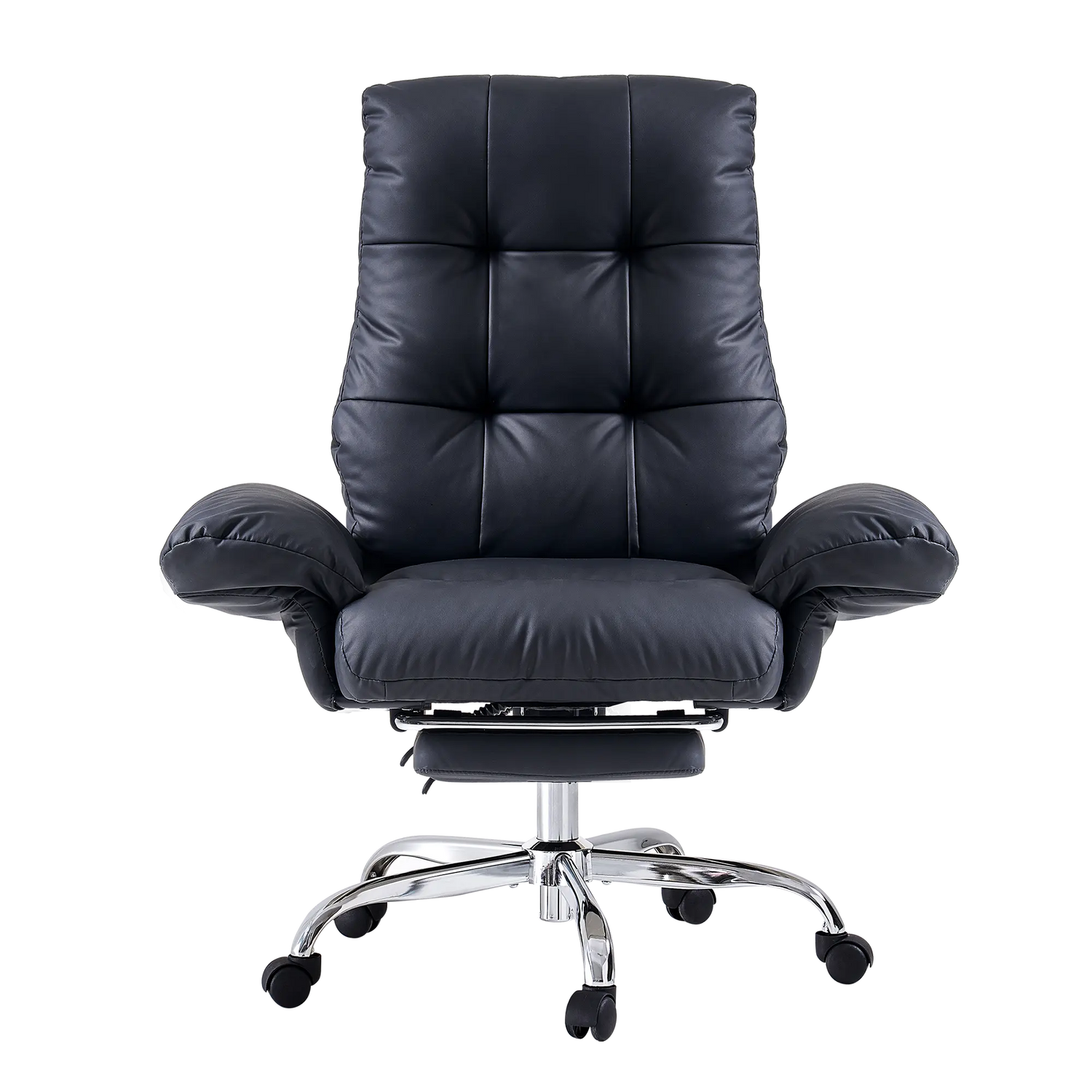 EMIAH C590 Comfy Ergonomic Office Chair with Footrest and Flip-up Arms EMIAH
