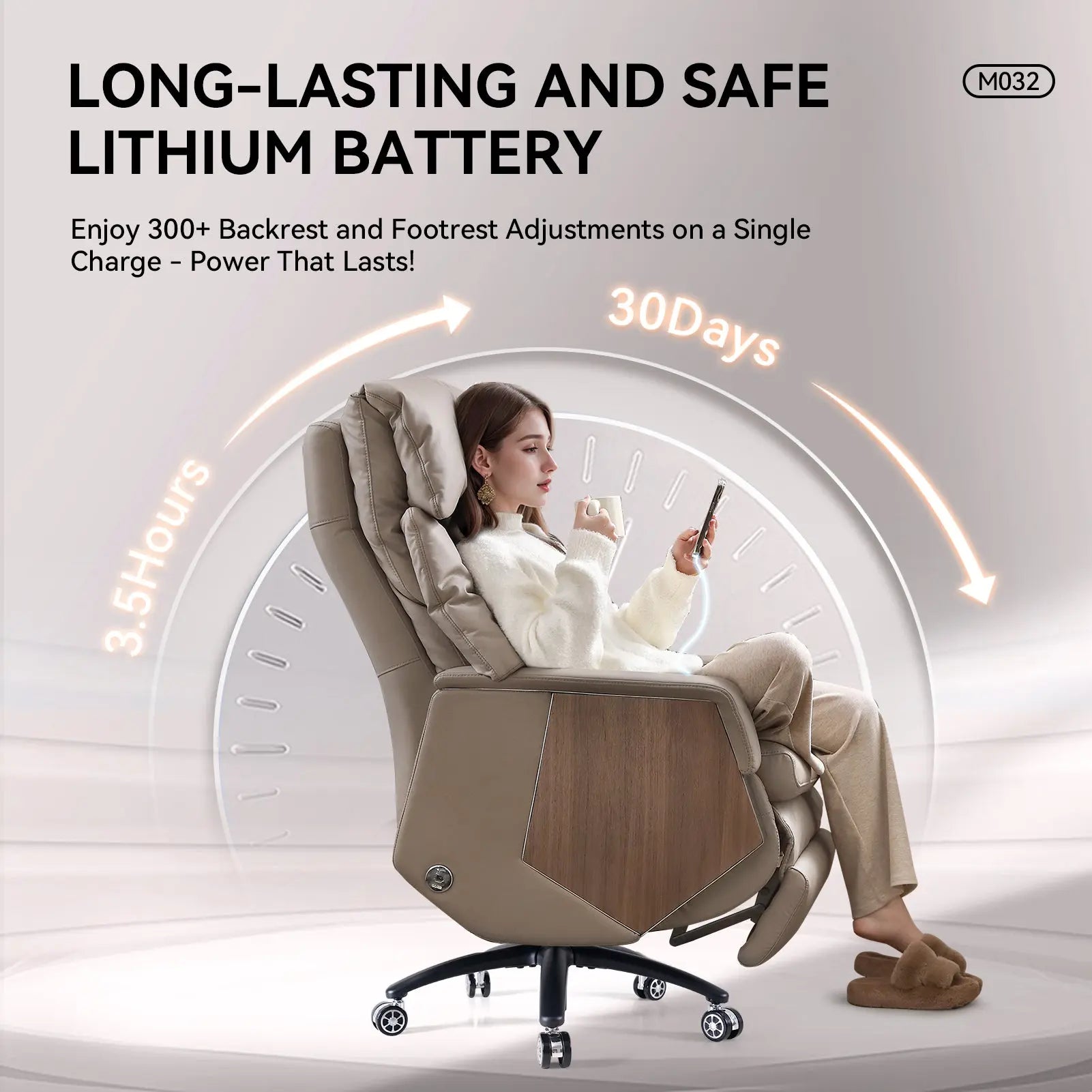 EMIAH MT032 Electric Smart Executive Office Chair EMIAH