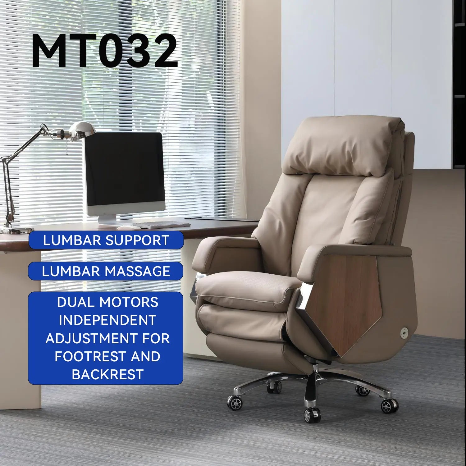 EMIAH MT032 Electric Smart Executive Office Chair EMIAH