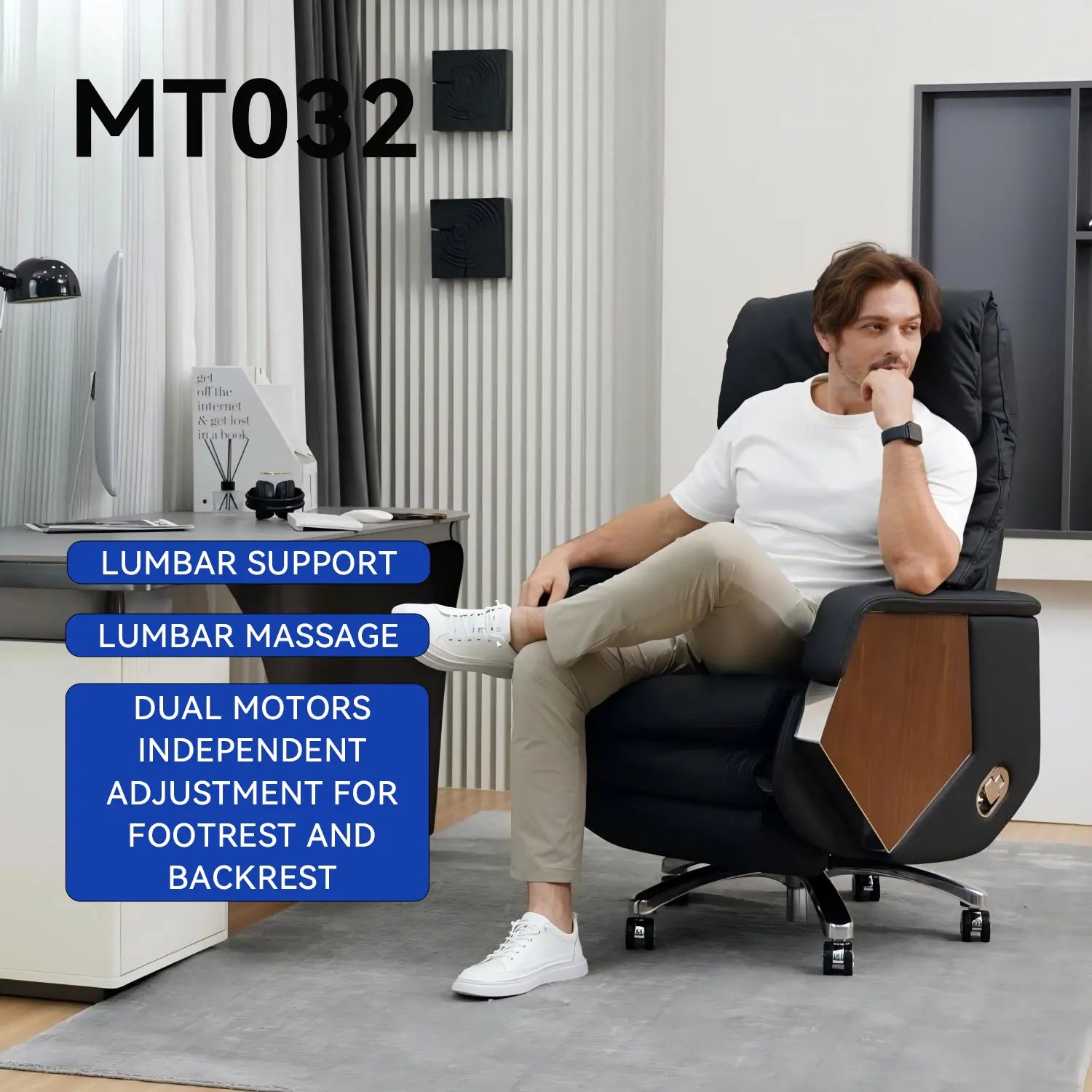 EMIAH MT032 Electric Smart Executive Office Chair EMIAH