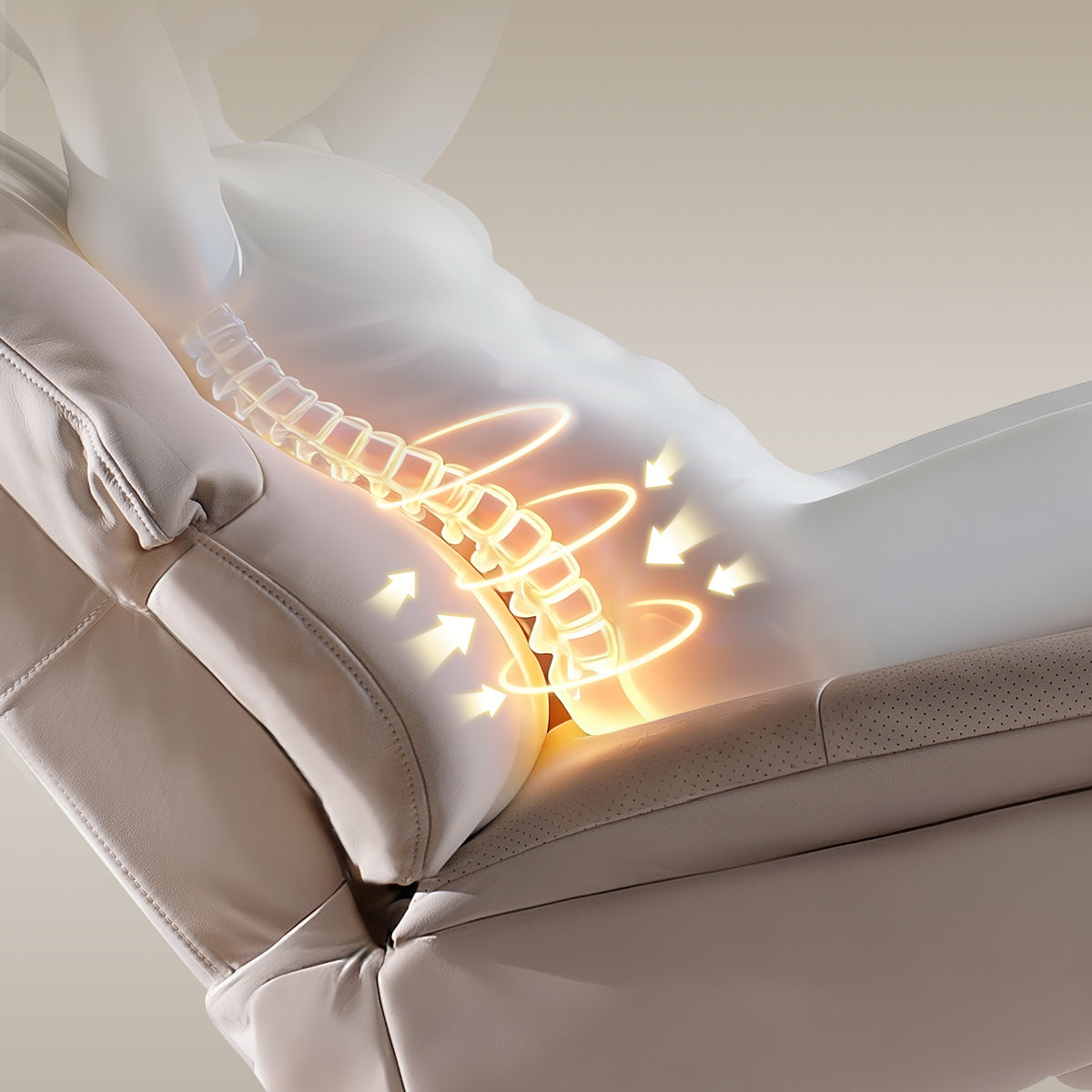 Active spinal decompression recline