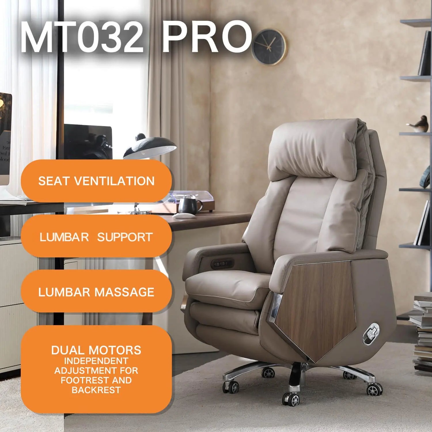 EMIAH MT032 Electric Smart Executive Office Chair EMIAH